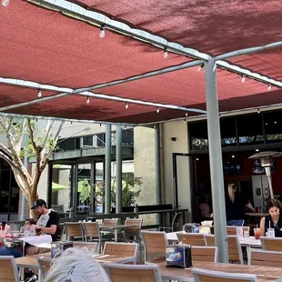 Patio dining