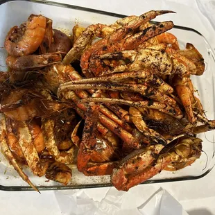 Great Cajun seafood platter  Great service and delicious menus