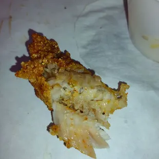 This is the raw catfish my husband was served at Smashing Crab Sonterra. Bon appetit!!!
