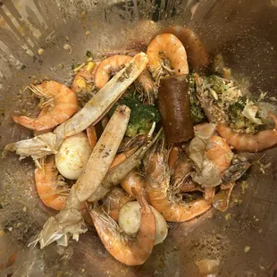 Low Country Boil (Feeds 1-2) Out the bag and no sauce