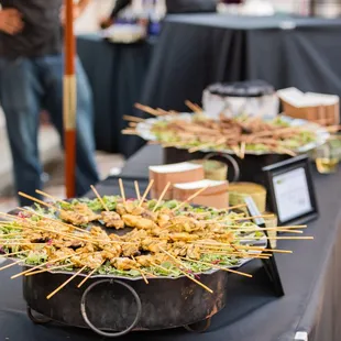 Chicken &amp; Lamb Skewers