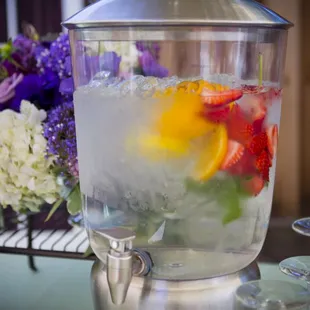 Fruit infused water - so refreshing