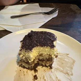 We tried the tiramisu tonight