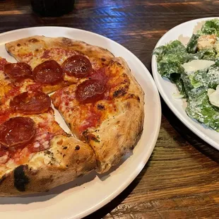 6&quot; Ultimate Pepperoni and Caesar Salad