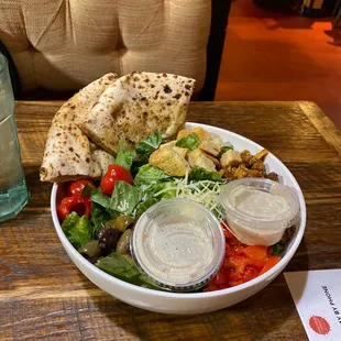 Sicilian Chicken Chopped Caesar Salad