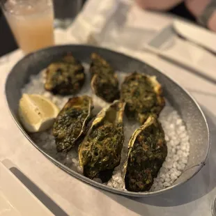 Oysters Rockefeller
