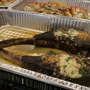 Two tomahawk steaks ($150 each)