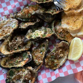 Chargrilled oysters dozen