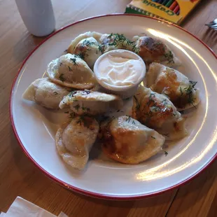 Pan Fried Pierogies