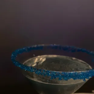 Menorah Martini w/ gin &amp; orange liqueur