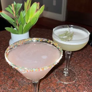 Blair Waldorf and a custom drink