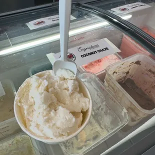 Coconut Craze Ice Cream