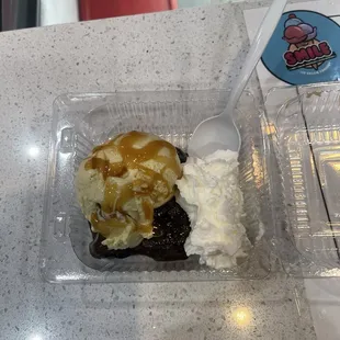 Brownie Sundae- mine!