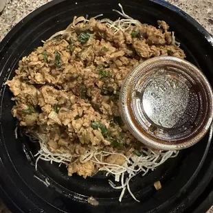 Chicken Lettuce Wrap