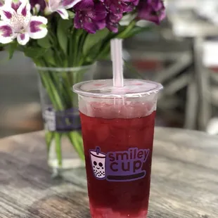 Fresh Brew Hibiscus Tea W/lychee