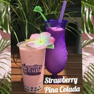 Strawberry Pina Colada Smoothie