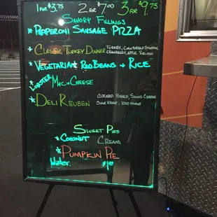 At Tenaya Creek Brewery this night. A great option with your beer! We ate dinner before we came so tried the Pumpkin and Coconut, YUM!