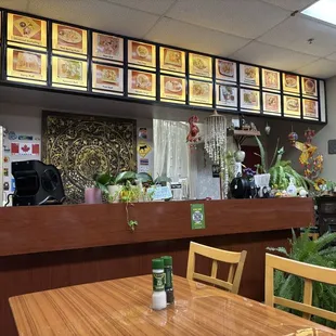 Interior of Restaurant