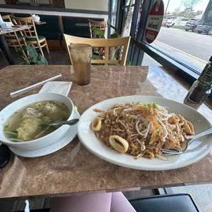 Wonton Soup Pad Thai