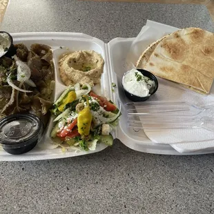 Beef Gyro Platter