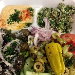 Grape Leaves Platter