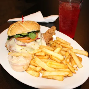 Fried Chicken Sandwhich. WOW!