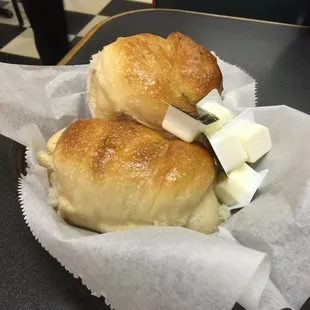 Homemade rolls!