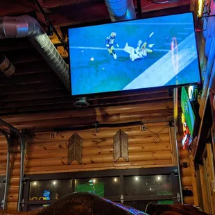 The game is on with a Northwoods atmosphere