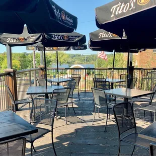 Riverview Seating outdoors