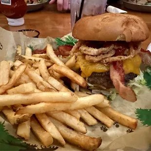 The moose is on the loose burger