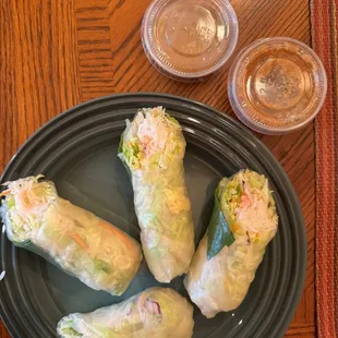 fresh rolls with shrimp