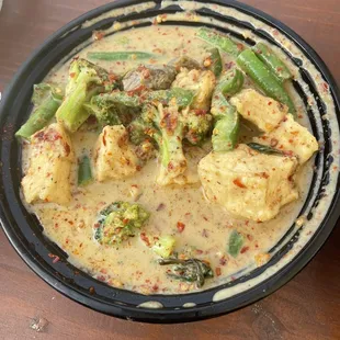 Green Curry with Tofu