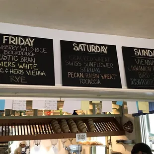 The selection varies by day and by weekend. Come more than once to try out different things!!