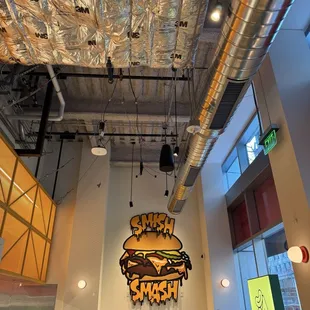 You can find the Smish smash to your right as soon as you walk in from the first floor.