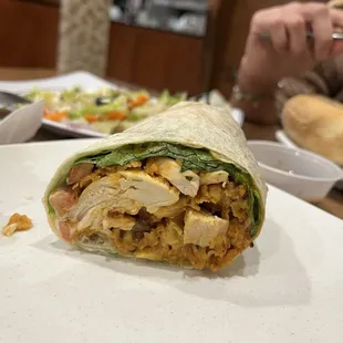 Spicy Buffalo Chicken Wrap