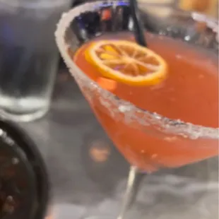 Raspberry lemon drop