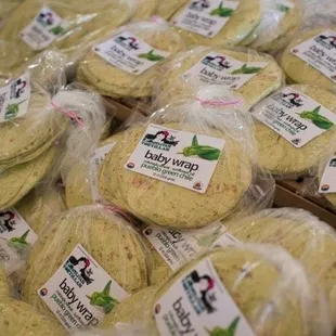 Green Chile tortillas
