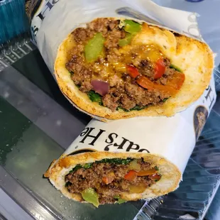 Chopped Cheese / Whole Wheat Hero