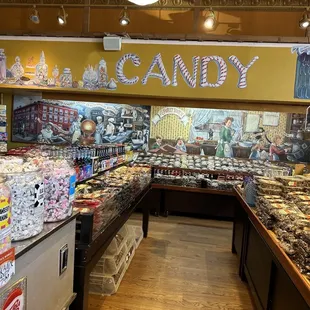 Part of the Candy section