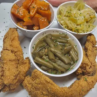 a plate of food