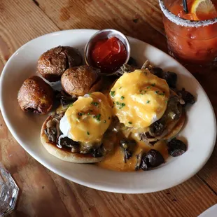 Mushroom Benedict