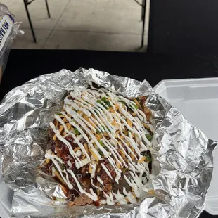 Loaded baked potato