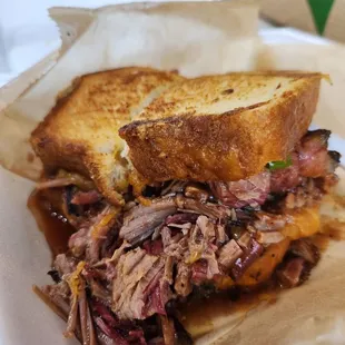Brisket Grilled Cheese