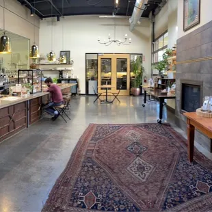 Spacious interior