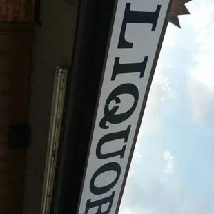 a close up of the sign