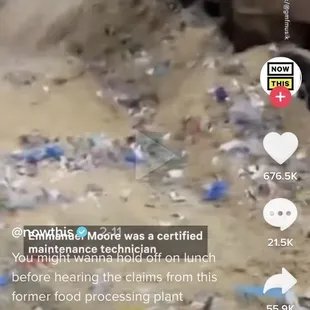 This is the food after it's been a ground up and shout out