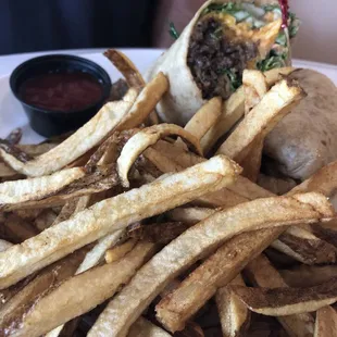 Korean Steak BBQ Wrap