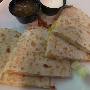 Cheese quesadillas