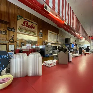 the interior of smithfield ice cream parlor