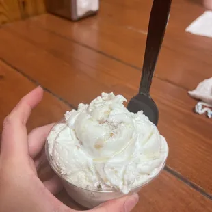 Banana pudding icecream